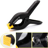 Crownman Cab HT 1559001 Report Covers Portfolios 4 inch Heavy Duty Spring Nylon Clamp for Craft Woodworking Photography DIY