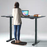 PrimeCables Cab PC 08243 Stand Desk Ergonomic Accessories Standing Desk Mat with Anti Fatigue Bar Balance Board Comfort Floor