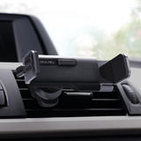 Other Brands IC L1 BK Tablet Smartphone Adapters Telescopic Phone Car Holder Gravity Linkage Automatically Clamping Air Vent 