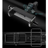Other Brands IC L1 BK Tablet Smartphone Adapters Telescopic Phone Car Holder Gravity Linkage Automatically Clamping Air Vent 