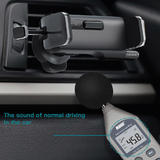 Other Brands IC L1 BK Tablet Smartphone Adapters Telescopic Phone Car Holder Gravity Linkage Automatically Clamping Air Vent 