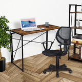 Moustache MOFW CD 18142 Writing Desks Shelves Industrial Folding Computer Desk Moustache
