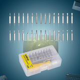 Crownman Cab HT 0605606 Tool Sets Precision Magnetic Repair Screwdriver Set 32 in 1 with Extension Rod and Easy Carry Case