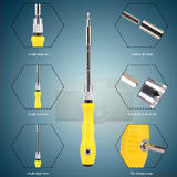 Crownman Cab HT 0605606 Tool Sets Precision Magnetic Repair Screwdriver Set 32 in 1 with Extension Rod and Easy Carry Case