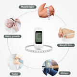 Other Brands PC ER301 Smart Living Body Circumference Measurement Soft Measuring Tape with APP LCD Display