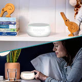 PrimeCables PC LC04 Brands Sound Box Wireless Charger Sleep Instrument with 25 Natural Soothing Sounds PrimeCables