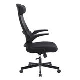 Moustache MOFC MC 1088E deals centre High Back Mesh Office Chair with Cushioning Headrest Lumbar Support Black Moustache