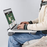 PrimeCables Cab PC 08321 Laptop Stand Tablet Phone Mounts Lap Laptop desk with retractable left right mouse tray PrimeCables