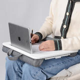 PrimeCables Cab PC 08321 Laptop Stand Tablet Phone Mounts Lap Laptop desk with retractable left right mouse tray PrimeCables