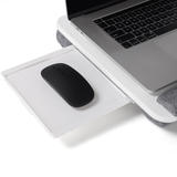 PrimeCables Cab PC 08321 Laptop Stand Tablet Phone Mounts Laptop Lap Desk with Tablet Slot Retractable Left Right Mouse Tray 