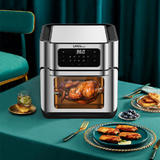 LIVINGbasics LB TXFC DT10LA openbox Kitchen Dining Appliances 10 5 Quarts Air Fryer Oven Rotisserie Oven 1500W Electric LIVIN