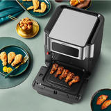LIVINGbasics LB TXFC DT10LA openbox Kitchen Dining Appliances 10 5 Quarts Air Fryer Oven Rotisserie Oven 1500W Electric LIVIN