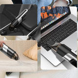 PrimeCables PC CAR V09 Cleaning Mini Portable 120 ml Car Vacuum Cleaner with Rechargeable 4000 mAh Battery PrimeCables