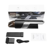 PrimeCables PC CAR V09 Cleaning Mini Portable 120 ml Car Vacuum Cleaner with Rechargeable 4000 mAh Battery PrimeCables