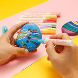 Other Brands SMQ606 8 Markers Liquid Chalk Markers Reversible Tip Chisel Bullet 8 Assorted Colors
