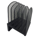 Moustache MOS JE0701 Desk File Organizer Mesh 5 Tier File Step Sorter Organizer 28 5 18 5 30 5cm Moustache