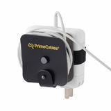 PrimeCables PC YYCO BK Cables Chargers Leather Travel Cord Winder Organizer for MacBook Air PrimeCables