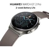 Huawei Cab 248056 Gaming Accessories GT2 Pro 46mm Nebula Gray Leather Strap Watch HUAWEI