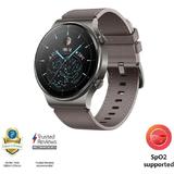 Huawei Cab 248056 Gaming Accessories GT2 Pro 46mm Nebula Gray Leather Strap Watch HUAWEI