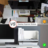 PrimeCables Cab PC 08288 Stand Desk Ergonomic Accessories Desktop organizer Storage drawer Standalone bookend with Soft grip 