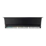 Monoprice Canada Cab 39752 RJ45 Patch Panel Monoprice Entegrade Series Cat6A 19in 1U Patch Panel Shielded 24 port Dual IDC