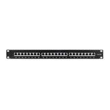 Monoprice Canada Cab 39752 RJ45 Patch Panel Monoprice Entegrade Series Cat6A 19in 1U Patch Panel Shielded 24 port Dual IDC