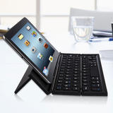 Other Brands BK06 Keyboards Bluetooth Keyboard Case for iPad and Phone Rechargeable Black