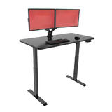 PrimeCables Cab ET101 BK G3 openbox Standing Desk Desk Converter Electric Sit to Stand Adjustable Desk Riser Frame Table Top 