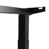 PrimeCables Cab ET101 BK G3 openbox Standing Desk Desk Converter Electric Sit to Stand Adjustable Desk Riser Frame Table Top 
