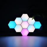Other Brands JE Q07 Lighting D cor Smart Hexagon RGB Light Panels WIFI App Control 6 Pack