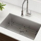 LIVINGbasics LVB KS3018R 3A openbox Kitchen Appliances 30 Inch Undermount Single Bowl 16 Gauge Stainless Steel Kitchen Sink 3
