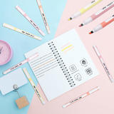 Other Brands HY270200 12PK Highlighters 3 Pastel Colors Highlighter with Versatile Chisel Tip for Highlighting 12 Pack