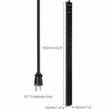 No Brand Cab PDU US16SPD Home Decoration 16outlets work shop surge protector power bar