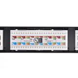 Monoprice Canada Cab 43540 Unloaded Patch Panel Monoprice 24 port Cat6 Unshielded UL Listed Patch Panel