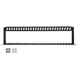 Monoprice Canada Cab 43543 Unloaded Patch Panel Monoprice 24 port Blank Keystone UTP Patch Panel