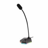 PrimeCables PC MC01G 1 DELETE USB Computer RGB Gaming Microphone with Mute Button PrimeCables