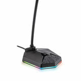 PrimeCables PC MC01G 1 DELETE USB Computer RGB Gaming Microphone with Mute Button PrimeCables