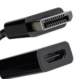 PrimeCables Cab PC 08343 Mini DisplayPort Cable Adapters DisplayPort1 4 to HDMI 8K Adapter Uni Directional DP1 4 to HDMI Conv