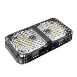 BlackBox CRFZD 01 Car Accessories Decor 6 LED Car Door Opening Warning Light Safety Anti Collision Flashing Signal Lamps 2 Pa