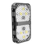 BlackBox CRFZD 01 Car Accessories Decor 6 LED Car Door Opening Warning Light Safety Anti Collision Flashing Signal Lamps 2 Pa