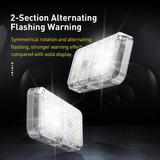 BlackBox CRFZD 01 Car Accessories Decor 6 LED Car Door Opening Warning Light Safety Anti Collision Flashing Signal Lamps 2 Pa