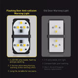 BlackBox CRFZD 01 Car Accessories Decor 6 LED Car Door Opening Warning Light Safety Anti Collision Flashing Signal Lamps 2 Pa