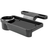 PrimeCables Cab PC 08345 Laptop Stand Tablet Phone Mounts Multi Function Foldable Car Headrest Tray with Cup Holder Black Pri