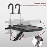 PrimeCables Cab PC 08346 Laptop Stand Tablet Phone Mounts Foldable Car Back Seat Tray with Cup Holder for Laptop Tablet Cellp