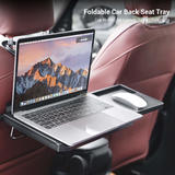 PrimeCables Cab PC 08346 Laptop Stand Tablet Phone Mounts Foldable Car Back Seat Tray with Cup Holder for Laptop Tablet Cellp