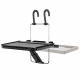 PrimeCables Cab PC 08346 Laptop Stand Tablet Phone Mounts Foldable Car Back Seat Tray with Cup Holder for Laptop Tablet Cellp