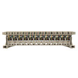 Other Brands Cab BIX 135 Bix Panel Accessories BIX 12 port RJ11 6P4C Jack to BIX Strip A0330863 36B