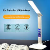 PrimeCables LVB FX015C USB Lamp Portable Eye Protection LED Bedside Desk Lamp with Wireless Charger PrimeCables