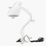 PrimeCables LVB FX018B USB Lamp Three Touch Plug in Table Lamp Modes Modern Design Office Home Dorm White PrimeCables