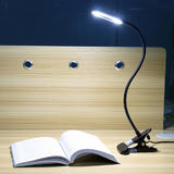 PrimeCables LVB FX307B USB Lamp LED Gooseneck Clip Magnifying Working Desk Lamp with 3 Color Modes PrimeCables